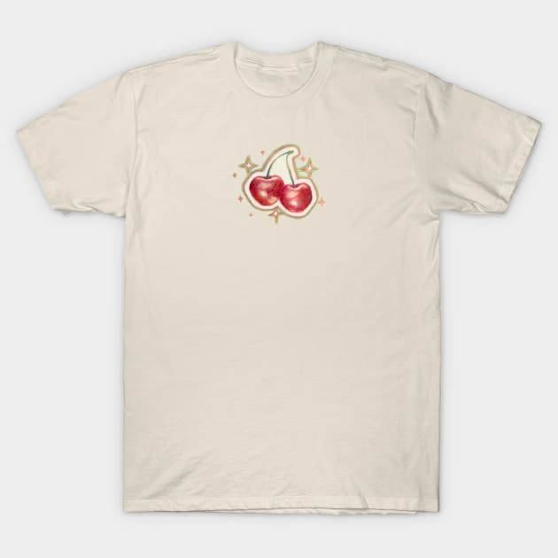 Cherry Vibe T-Shirt by Katfish Draws